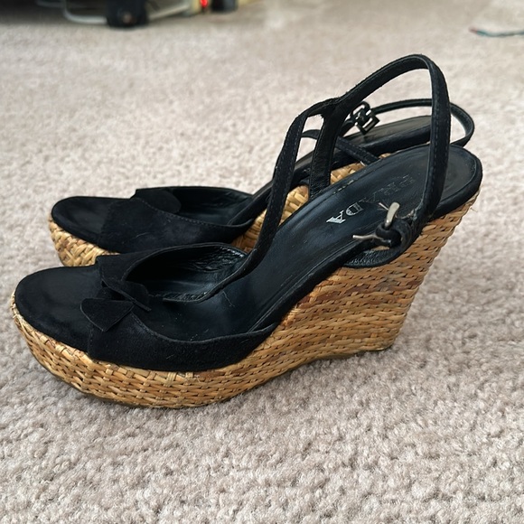 Prada wedge sandals - Picture 4 of 5